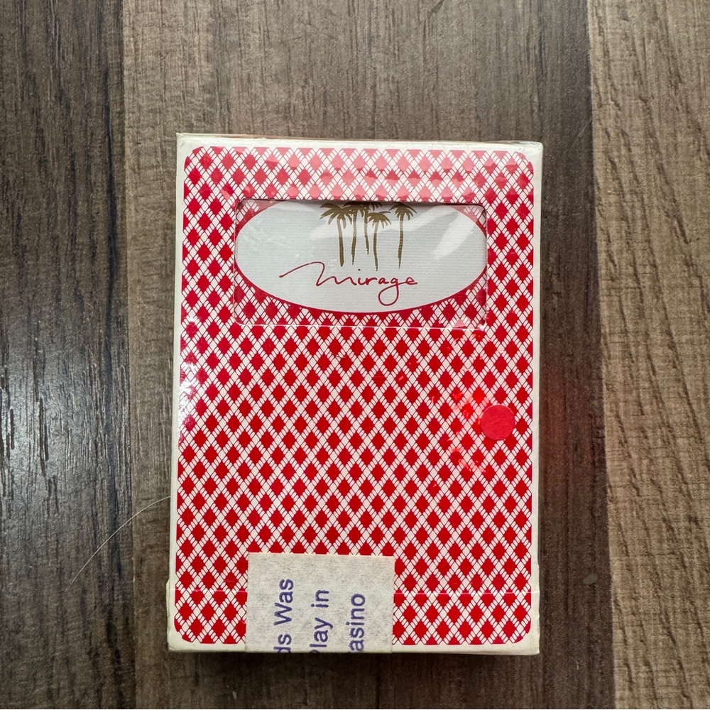 Mirage Casino Playing Cards